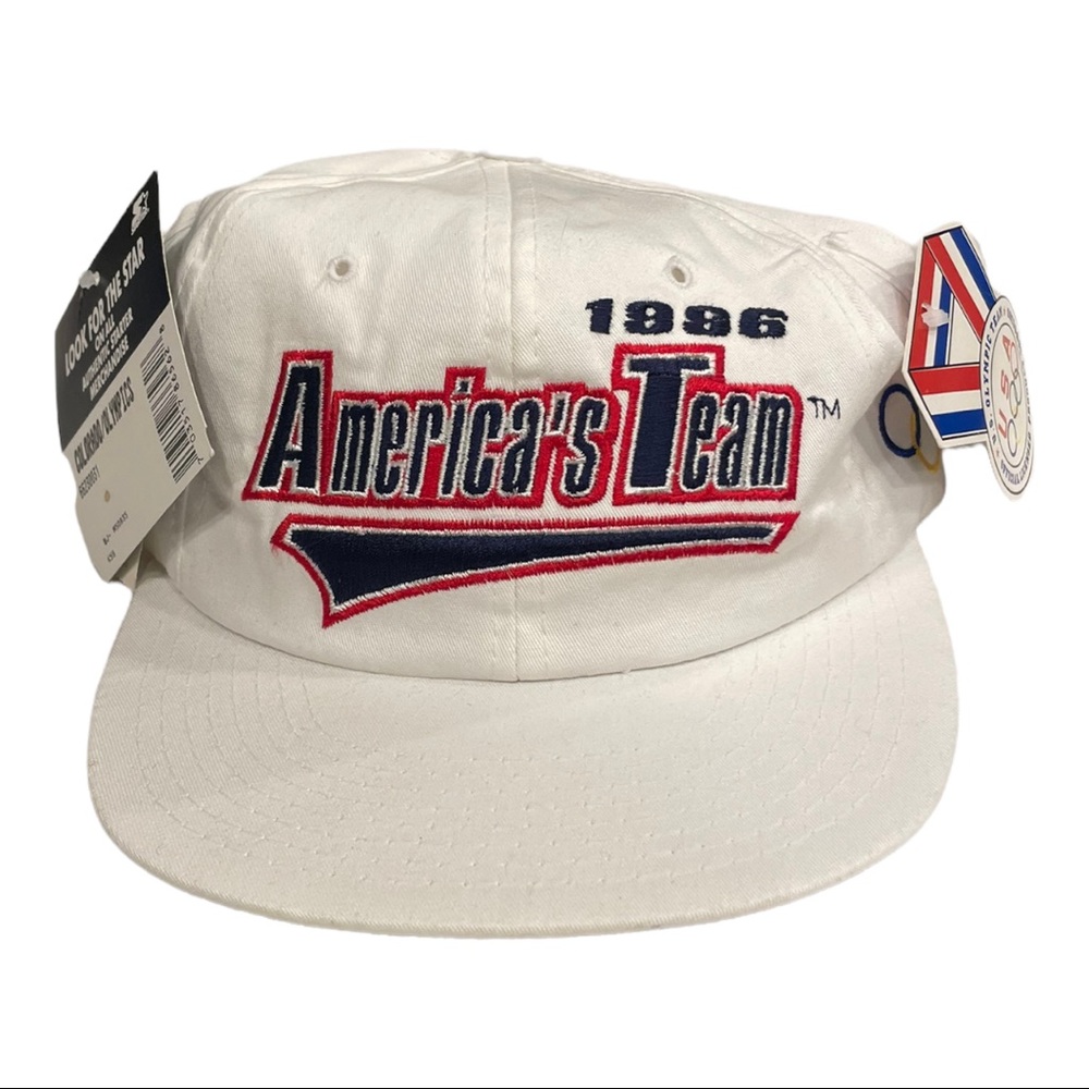 RARE Vintage 1996 USA America’s Team Olympics Starter Hat NWT!